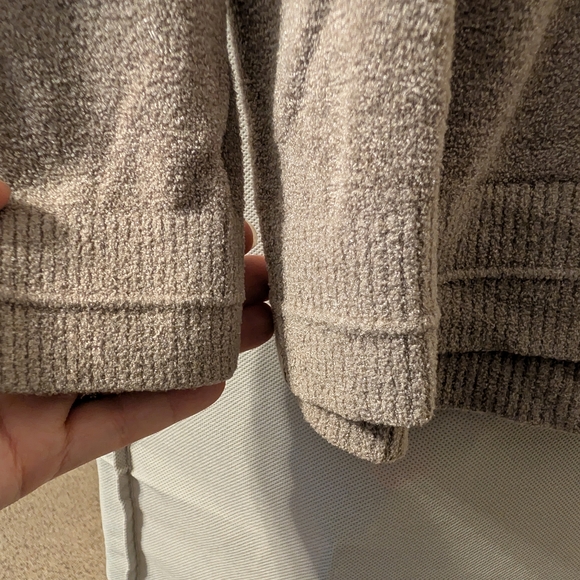 Barefoot Dreams Cozy chic Ultra Lite XS Beachrock Sporty Sweater - Picture 4 of 4